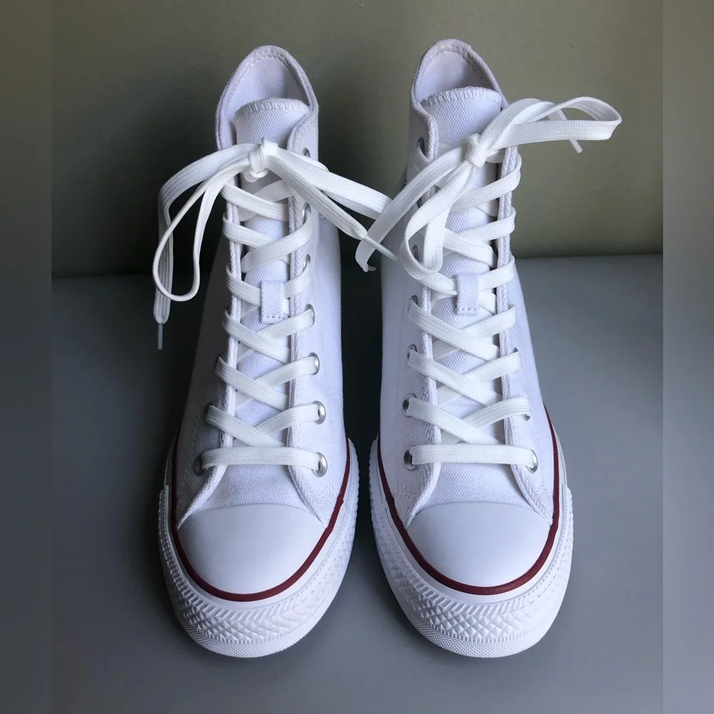 Converse Chuck Taylor All Star Wedge Platform High Top Sneakers Size: US 9
